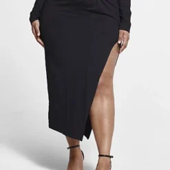 Fashion To Figure Tiffany O-Ring Detail Maxi Skirt 11 Fashion To Figure Tiffany O-Ring Detail Maxi Skirt -Pleasures SHOP x 9c093ea2 14e3 4987 be4d 3710fd863788