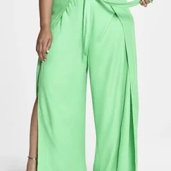 Fashion To Figure Sabina Tie Front Wide Leg Pants -Pleasures SHOP x 9c28d2a0 4bba 4381 bb4e b063f4360d3e