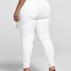 Fashion To Figure Super Skinny Tie Waist Jeans - Short Inseam -Pleasures SHOP x 9dc21cf3 ca1d 4101 8cbf de84a3e339b5