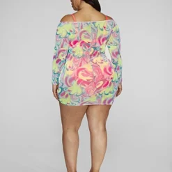 Fashion To Figure Melanie Off Shoulder Cover-Up Dress -Pleasures SHOP x 9dcbf536 c6ab 42c2 b562 da3ce11faded 1