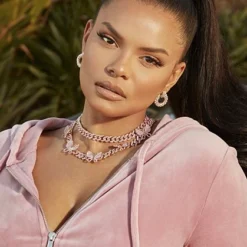 Fashion To Figure Celeste Velour Romper