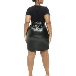 Fashion To Figure Celine Paperbag Waist Faux Leather Skirt 10 Fashion To Figure Celine Paperbag Waist Faux Leather Skirt -Pleasures SHOP x a3cb9dd8 1abc 46db 8a15 4373a7734d86