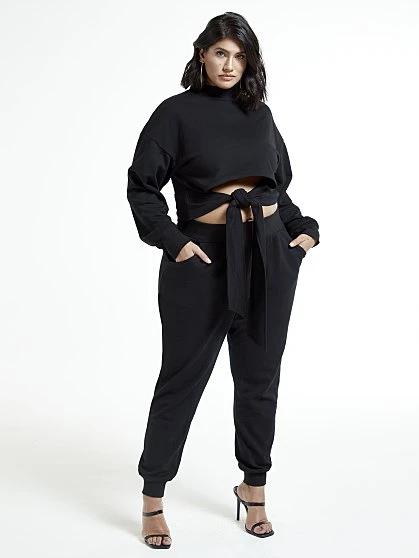 Fashion To Figure Toni Tapered Leg Joggers 5 Fashion To Figure Toni Tapered Leg Joggers - Image 5