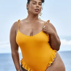 Fashion To Figure 'Agent Peel' One-Piece Swimsuit - Tabria Majors X FTF -Pleasures SHOP x a4f9cab9 39fa 4ddd 89a5 02ebb0235258