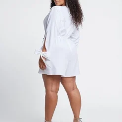 Fashion To Figure Giana Split Sleeve Romper