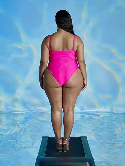 Fashion To Figure Nikki Bandeau Swimsuit - Tabria Majors X FTF 2 Fashion To Figure Nikki Bandeau Swimsuit - Tabria Majors X FTF - Image 2