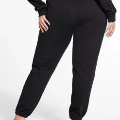 Fashion To Figure Michelle Rhinestone Trim Joggers -Pleasures SHOP x a6bdf4e4 a819 4cbc 945c a42cdcb3c335