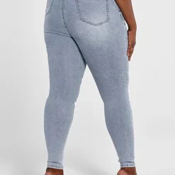 Fashion To Figure High Rise Rhinestone Button Fly Skinny Jeans - Short Inseam 7 Fashion To Figure High Rise Rhinestone Button Fly Skinny Jeans - Short Inseam -Pleasures SHOP x a6c18f74 0fb2 4c34 a4e9 af0a9d7bd9a3