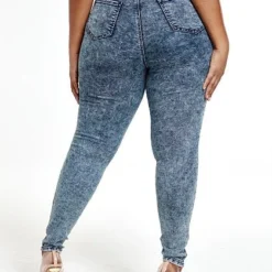 Fashion To Figure Acid Wash High Rise Curvy Skinny Jeans -Pleasures SHOP x a91bdc22 617a 4d80 8249 b43d41a1bf12 1