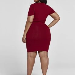 Fashion To Figure Gigi Keyhole Bodycon Dress