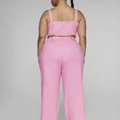 Fashion To Figure Ashlee Wide Leg Linen Pants - Gabi Fresh X FTF -Pleasures SHOP x a9e1267d 9032 46d2 a726 db484e6b4d13