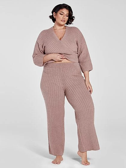 Fashion To Figure The Cuddle Ribbed Knit Top 2 Fashion To Figure The Cuddle Ribbed Knit Top - Image 2