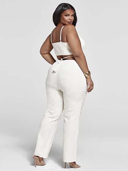 Fashion To Figure Jerrika Sleeveless Cutout Jumpsuit 2 Fashion To Figure Jerrika Sleeveless Cutout Jumpsuit - Image 2