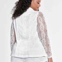 Fashion To Figure Johanna Lace Blazer