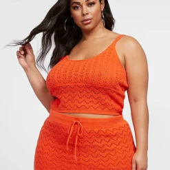 Fashion To Figure Ingrid Pointelle Tank