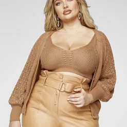 Fashion To Figure Liza Cropped Tank And Cardigan Set -Pleasures SHOP x ac8c192c 6e9b 432b a158 6d9c4a62a908