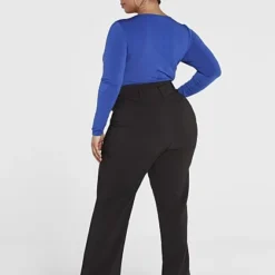 Fashion To Figure Danica Foldover Waist Pants