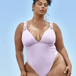 Fashion To Figure 'Agent Violet' One-Piece Swimsuit - Tabria Majors X FTF -Pleasures SHOP x adea2133 2cf1 4561 b3fa 3c5ee380a39b