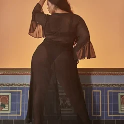 Fashion To Figure LaTisha Cover-Up Duster - Tabria Majors X FTF 6 Fashion To Figure LaTisha Cover-Up Duster - Tabria Majors X FTF -Pleasures SHOP x af2ac82b ee94 4040 954c 08f3d9d8991f