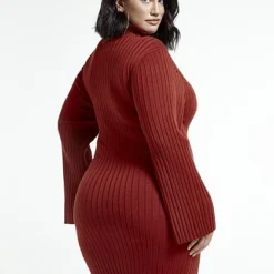 Fashion To Figure Aviana Cutout Sweater Dress