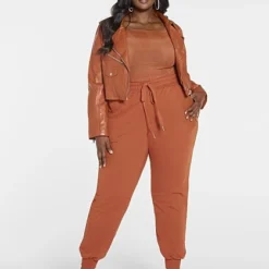 Fashion To Figure Robyn Moto Jacket - Gabi Fresh X FTF -Pleasures SHOP x b1098c8c 556e 4c01 bbf6 374c06f870b5