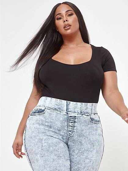 Fashion To Figure Acid High-Rise Jeggings - Tall Inseam 1 Fashion To Figure Acid High-Rise Jeggings - Tall Inseam