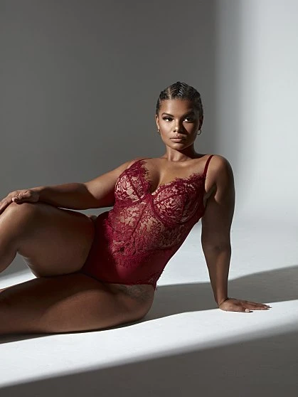 Fashion To Figure Anabella Lace Lingerie Bodysuit 3 Fashion To Figure Anabella Lace Lingerie Bodysuit - Image 3