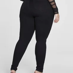 Fashion To Figure High Rise Lace-Up Skinny Jeans -Pleasures SHOP x b323c43b 340b 4374 b26e 4130e3c7e689