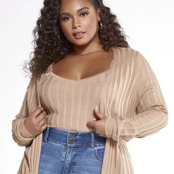 Fashion To Figure Alissa Ribbed Knit Sweater Tank -Pleasures SHOP x b3464638 92d2 4dd7 85d8 848bf9e96008