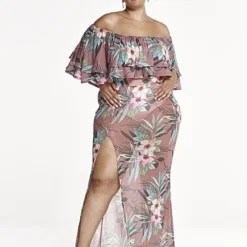 Fashion To Figure Ashley Mesh Maxi Skirt - SRV X FTF