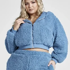 Fashion To Figure A Laidback Vibe Teddy Hoodie - Patrick Starrr X FTF -Pleasures SHOP x b559ac8a d9e7 4873 9c1b 00aecb155d6a