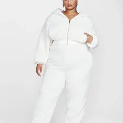 Fashion To Figure A Laidback Vibe Teddy Hoodie - Patrick Starrr X FTF