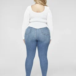 Fashion To Figure Lina Scallop Hem Sweater