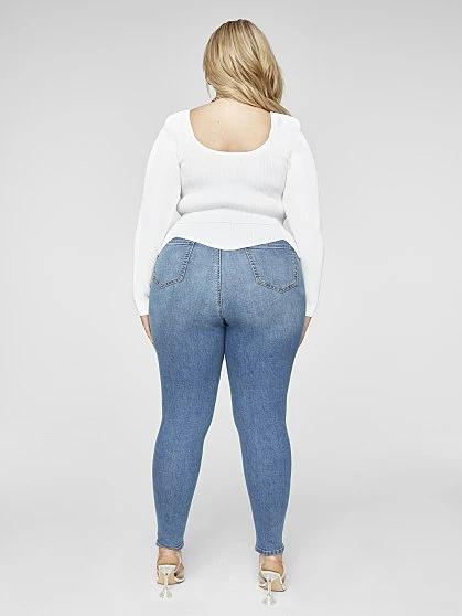 Fashion To Figure Lina Scallop Hem Sweater 1 Fashion To Figure Lina Scallop Hem Sweater