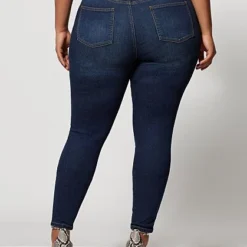 Fashion To Figure Dark Wash High-Rise Jeggings - Tall Inseam -Pleasures SHOP x b6e7cfa3 9d92 4642 b7df 0f7daebb1d6c