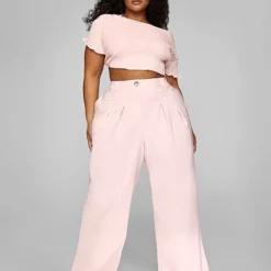 Fashion To Figure Odette Pleated Trousers - Leslie Sidora X FTF -Pleasures SHOP x b7ffed34 0e25 40d9 9a72 0459af21d4ac