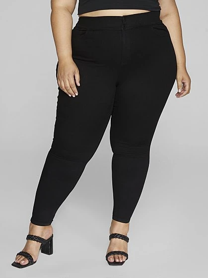 Fashion To Figure The Limitless Jegging In Black - Short Inseam 2 Fashion To Figure The Limitless Jegging In Black - Short Inseam - Image 2