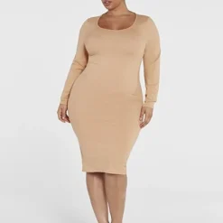 Fashion To Figure Devyn Knit Midi Dress -Pleasures SHOP x bbc27125 681e 49bc b0eb 07e03cc70dfd