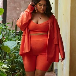 Fashion To Figure Nika Linen Blazer - Nadia X FTF -Pleasures SHOP x bc72fcf8 a76b 4169 b316 0a7b9f2b8d73