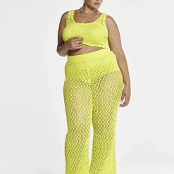 Fashion To Figure Vonetta Crochet Pants -Pleasures SHOP x be508ecd 13ef 4b83 926b 29e30daddde7