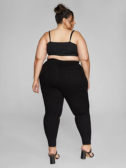 Fashion To Figure The Limitless Jegging In Black - Short Inseam 3 Fashion To Figure The Limitless Jegging In Black - Short Inseam - Image 3