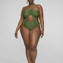 Fashion To Figure Martine Halter Style Monokini -Pleasures SHOP x c10bc98f e4c9 44d2 b083 e96407873d52