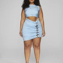 Fashion To Figure Esme Chain Detail Bodycon Dress - Leslie Sidora X FTF -Pleasures SHOP x c1d9206a 3bac 4c50 a661 048e09c1772d