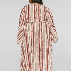 Fashion To Figure Vera Striped Maxi Cover-Up -Pleasures SHOP x c20652a2 831d 4985 a47e b51fa4741598