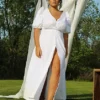 Fashion To Figure Mia Balloon Sleeve Maxi Dress