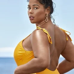 Fashion To Figure 'Agent Peel' One-Piece Swimsuit - Tabria Majors X FTF