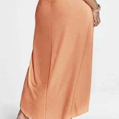 Fashion To Figure Kya Front Slit Maxi Skirt -Pleasures SHOP x c7888f8c 99bb 4208 8e68 a32e8ce54b8e