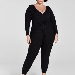 Fashion To Figure Isla Sweater Knit Jumpsuit 5 Fashion To Figure Isla Sweater Knit Jumpsuit -Pleasures SHOP x c7f3ae0d 2167 4513 a8c2 015750d53173