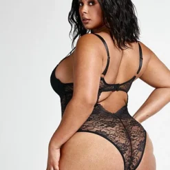 Fashion To Figure Deborah Strappy Lace Bodysuit -Pleasures SHOP x c832c227 33d7 4c09 b187 e8e46d82b1c9