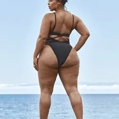 Fashion To Figure 'Agent Smith' One-Piece Swimsuit - Tabria Majors X FTF